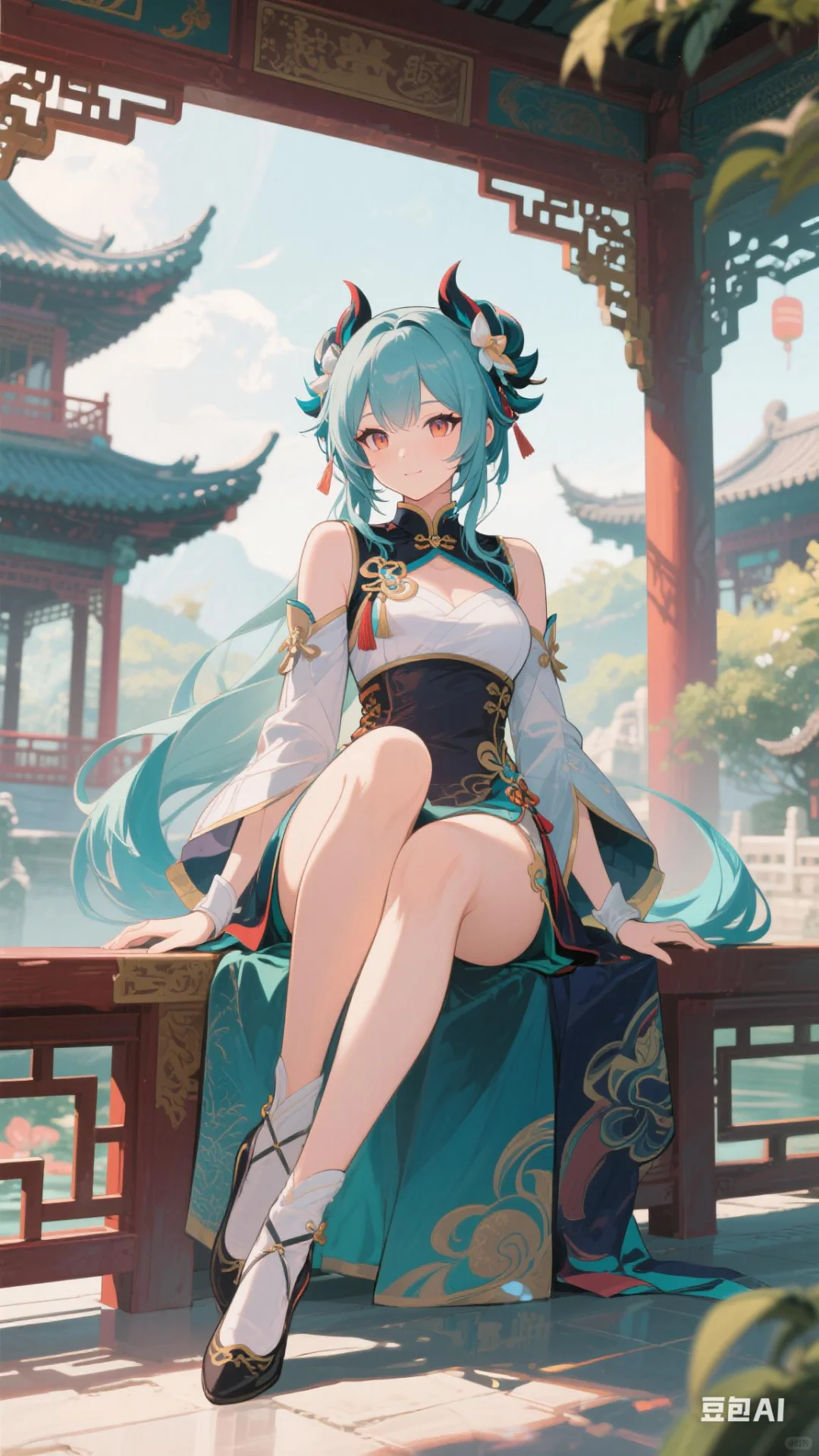 古风二次元美少女X原神的椰羊