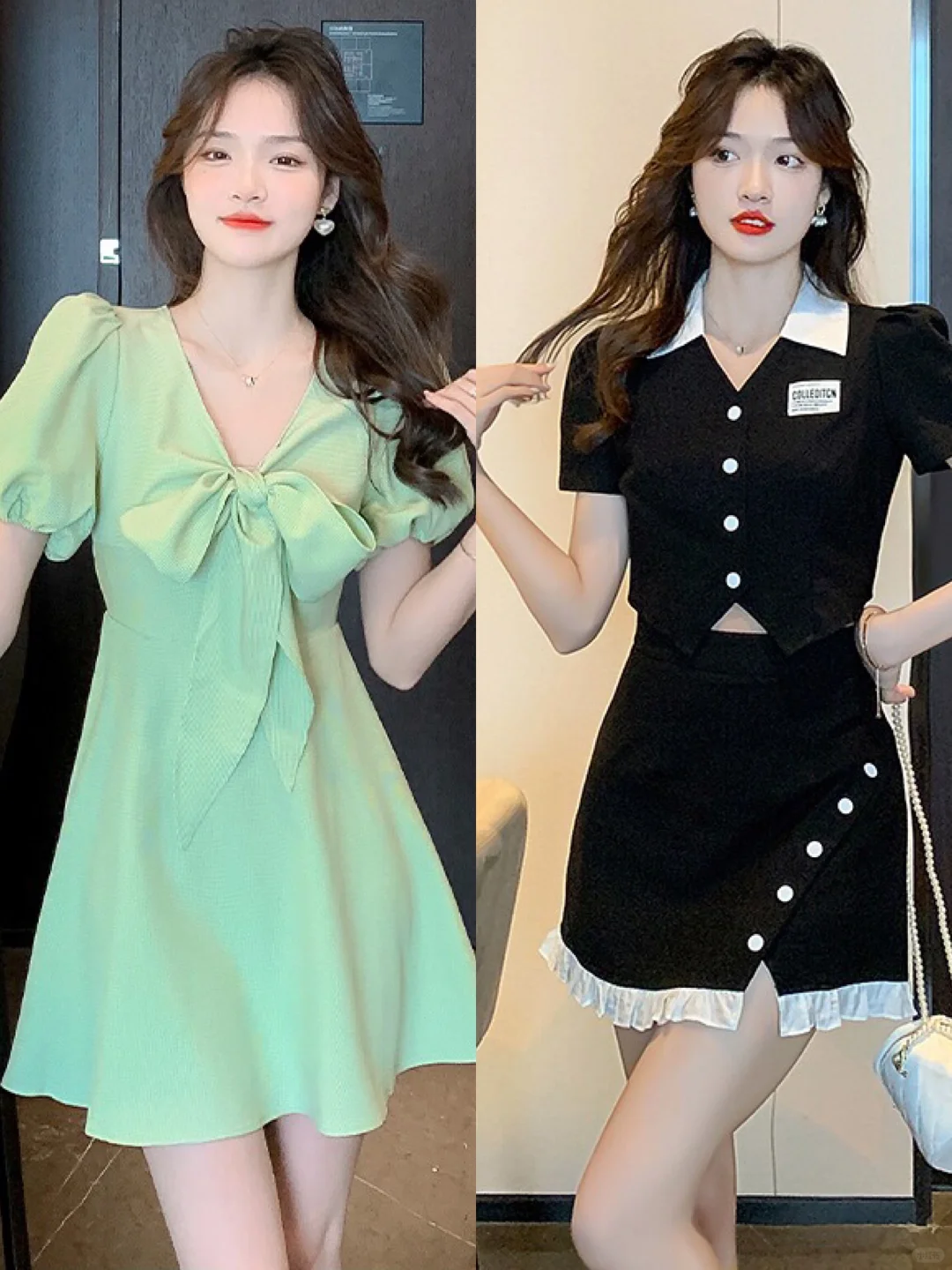 女生穿搭夏季气质甜美穿搭