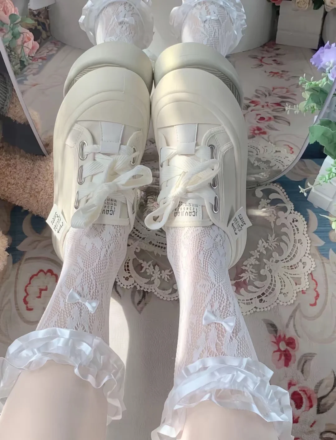 仙女款的美脚袜，真的爱了！