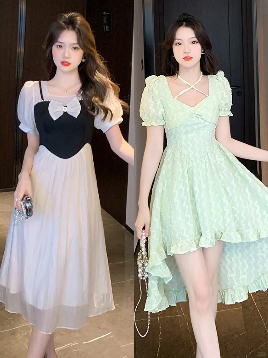 女生穿搭夏季气质甜美穿搭