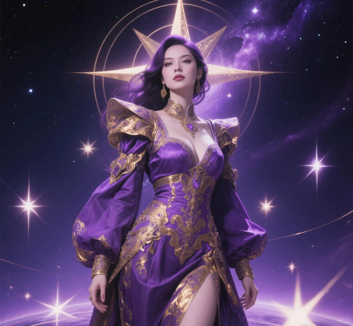 紫微破军组合——魅力四射的风情女神