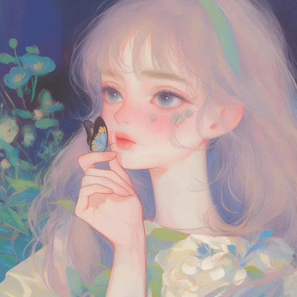 好绝//蝴蝶与少女