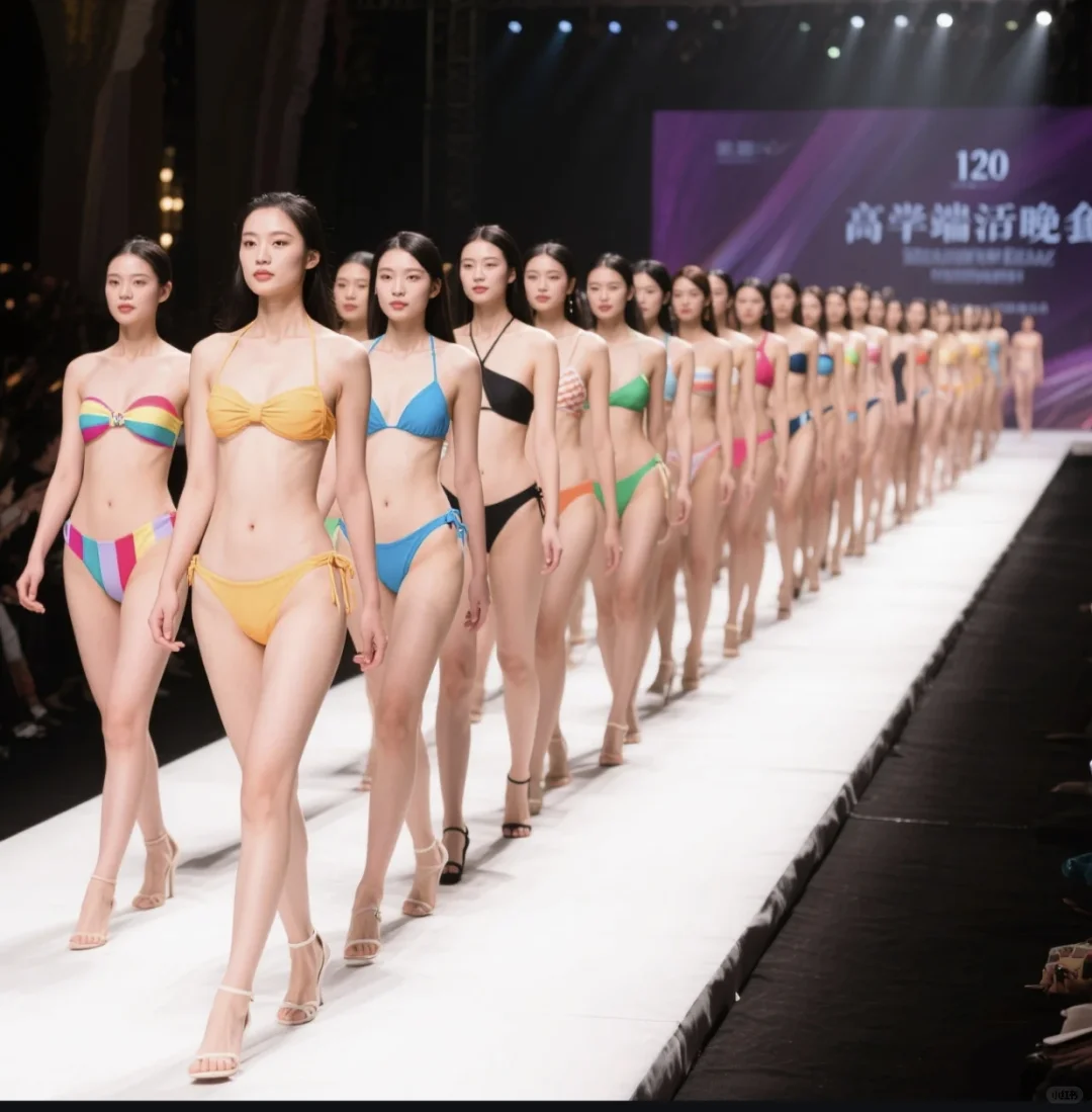 国模T台走秀