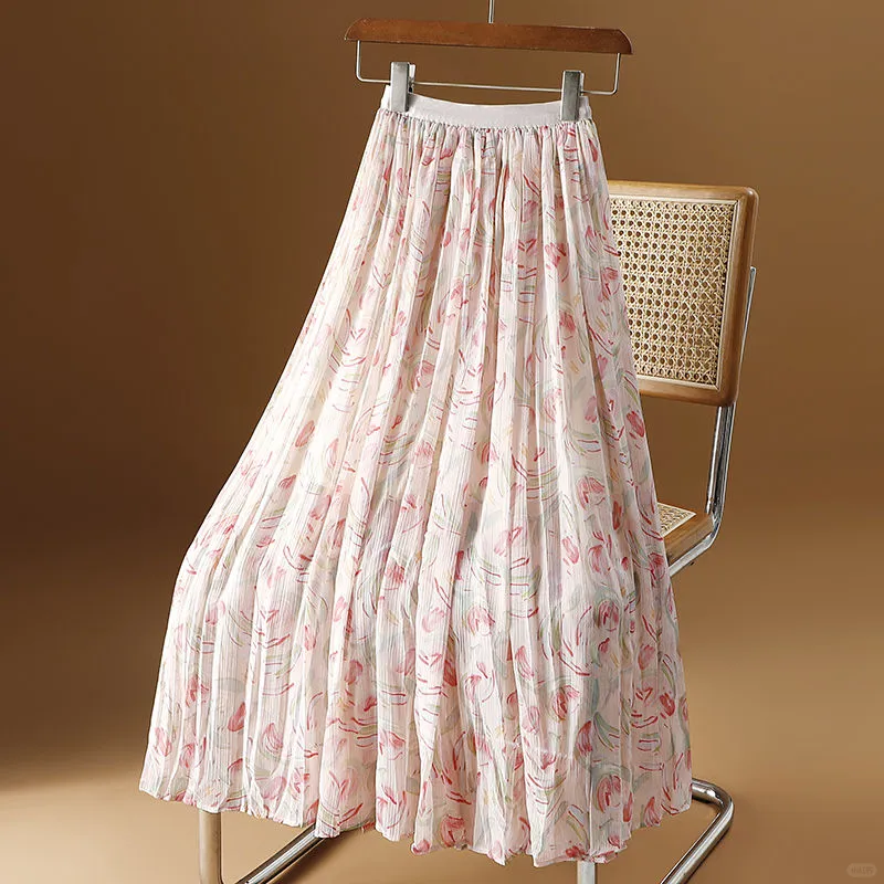 🌺粉碎花裙的夏日风情👗
