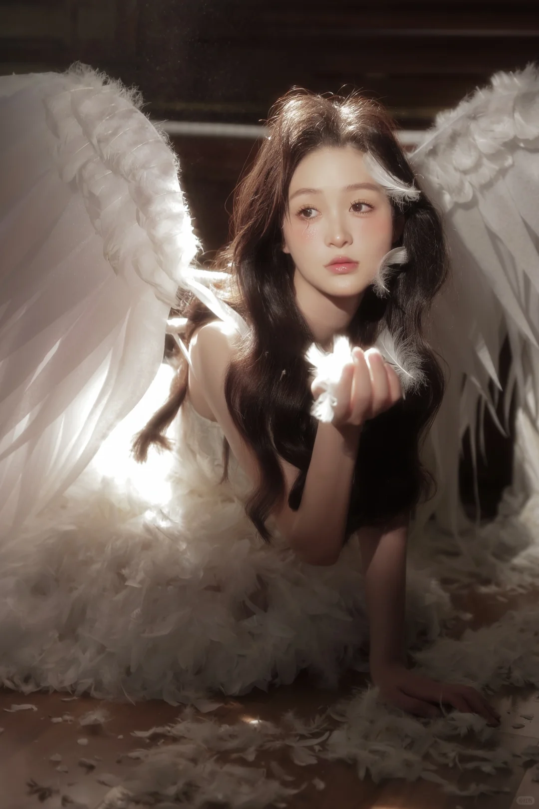 世人最爱看神女堕落☁️天使写真