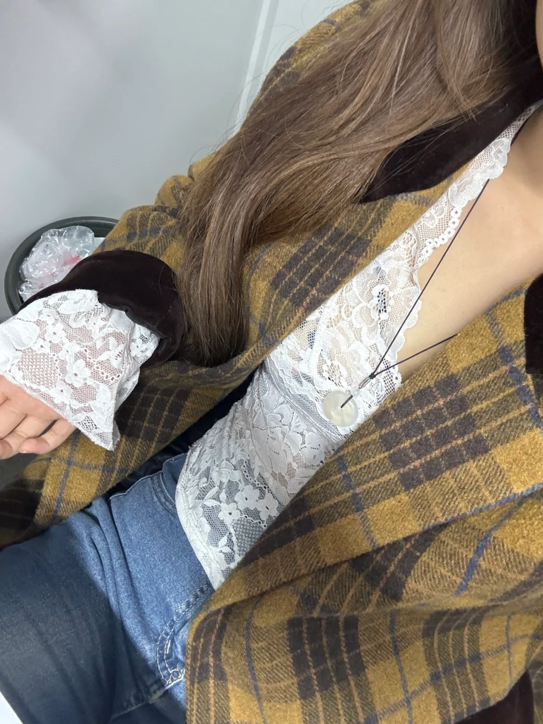 30💰的蕾丝小上衣真的好性感！