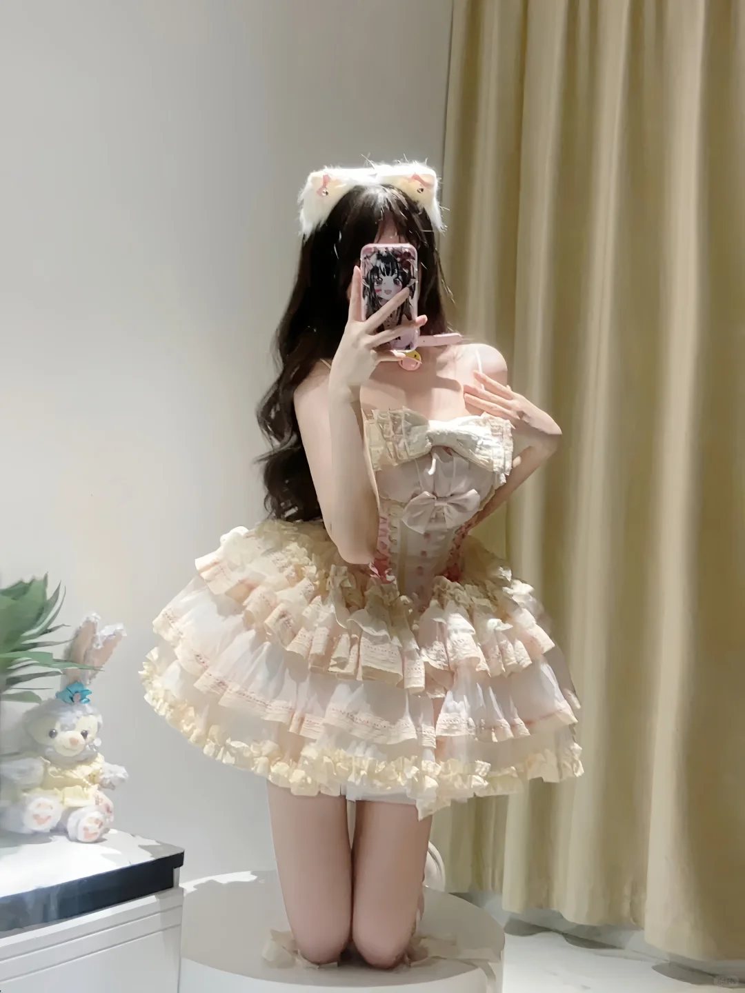 少女的裙摆