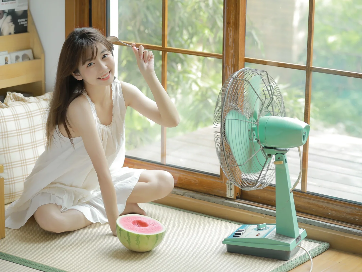 夏日清新西瓜写真拍照姿势快进来学！