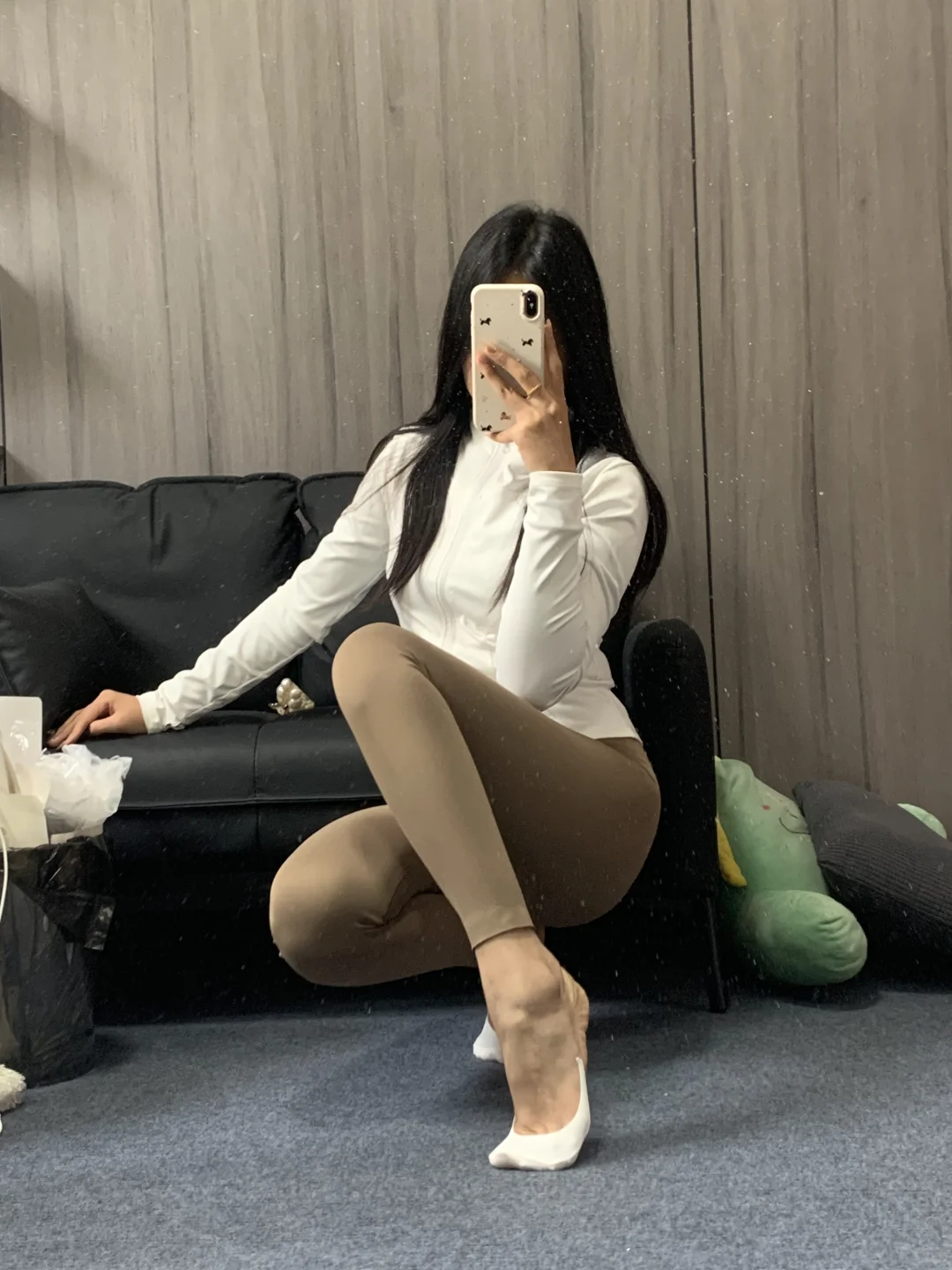 瑜伽裤搭配