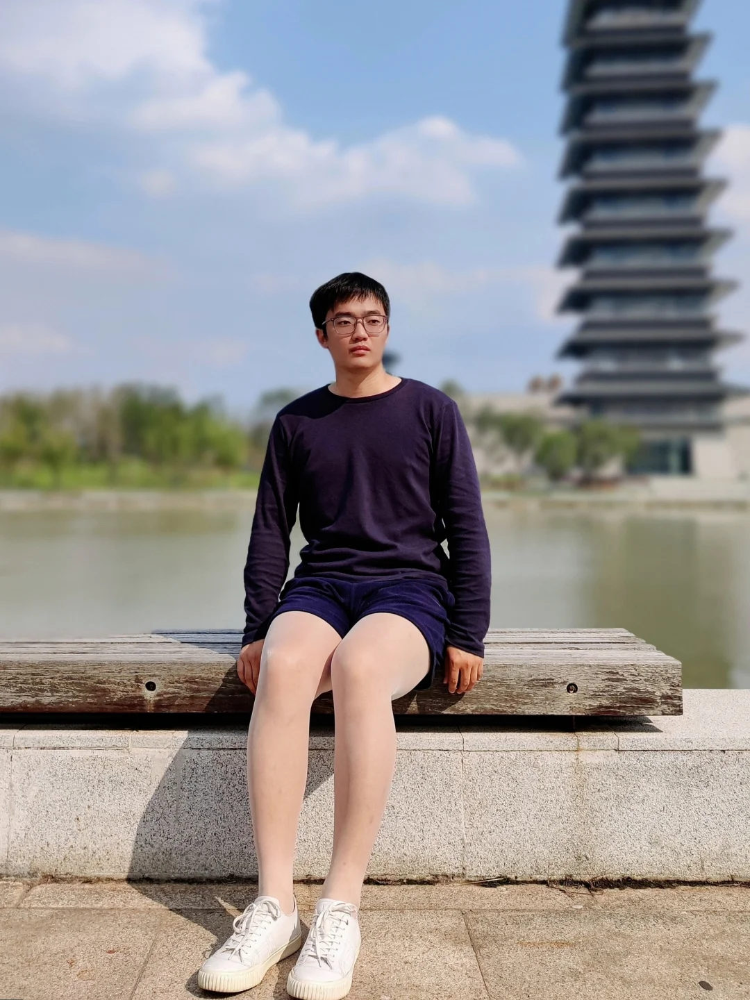 不同季节和体重下的白丝穿搭。
