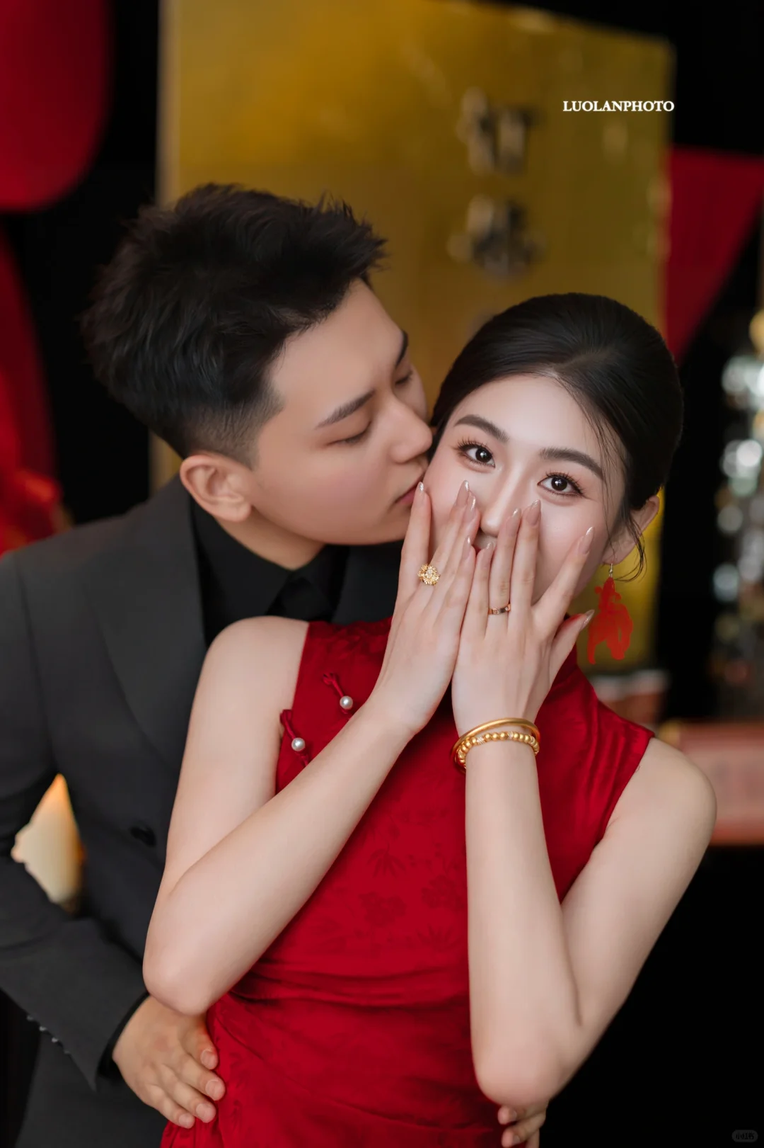 快来看看‼️我们的订婚美照