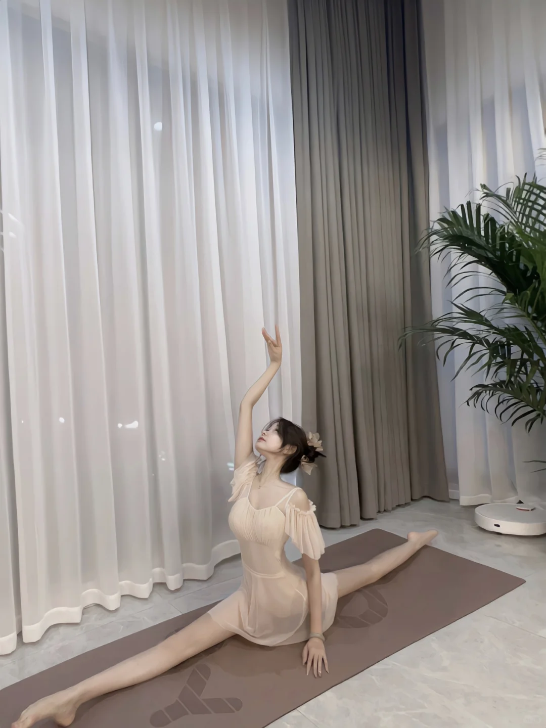 瑜伽女孩的“芭蕾初体验”