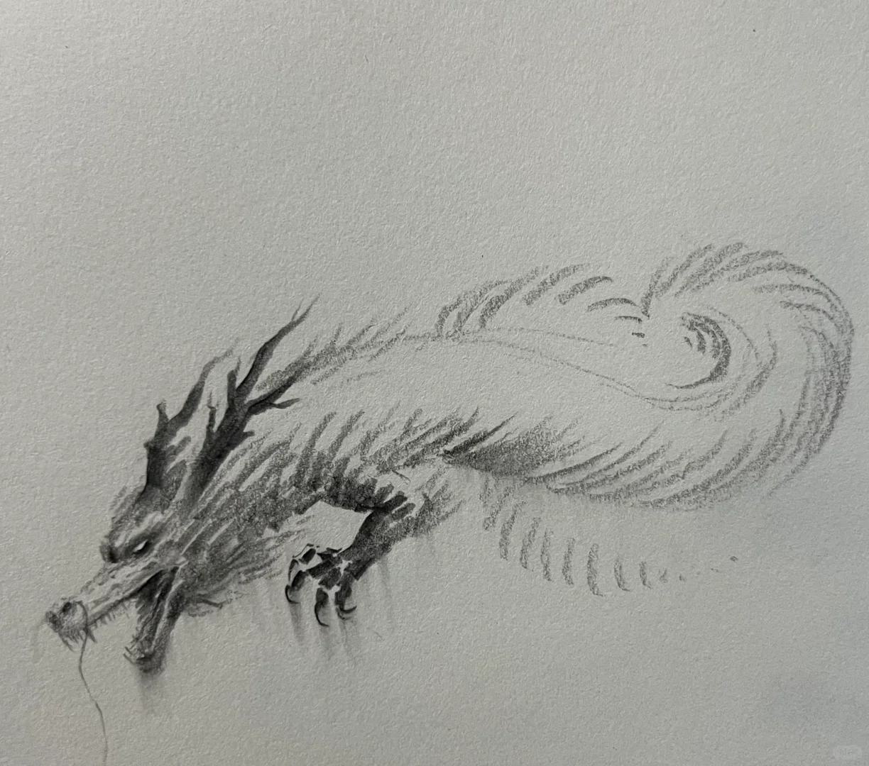画龙，不过几笔的事儿…