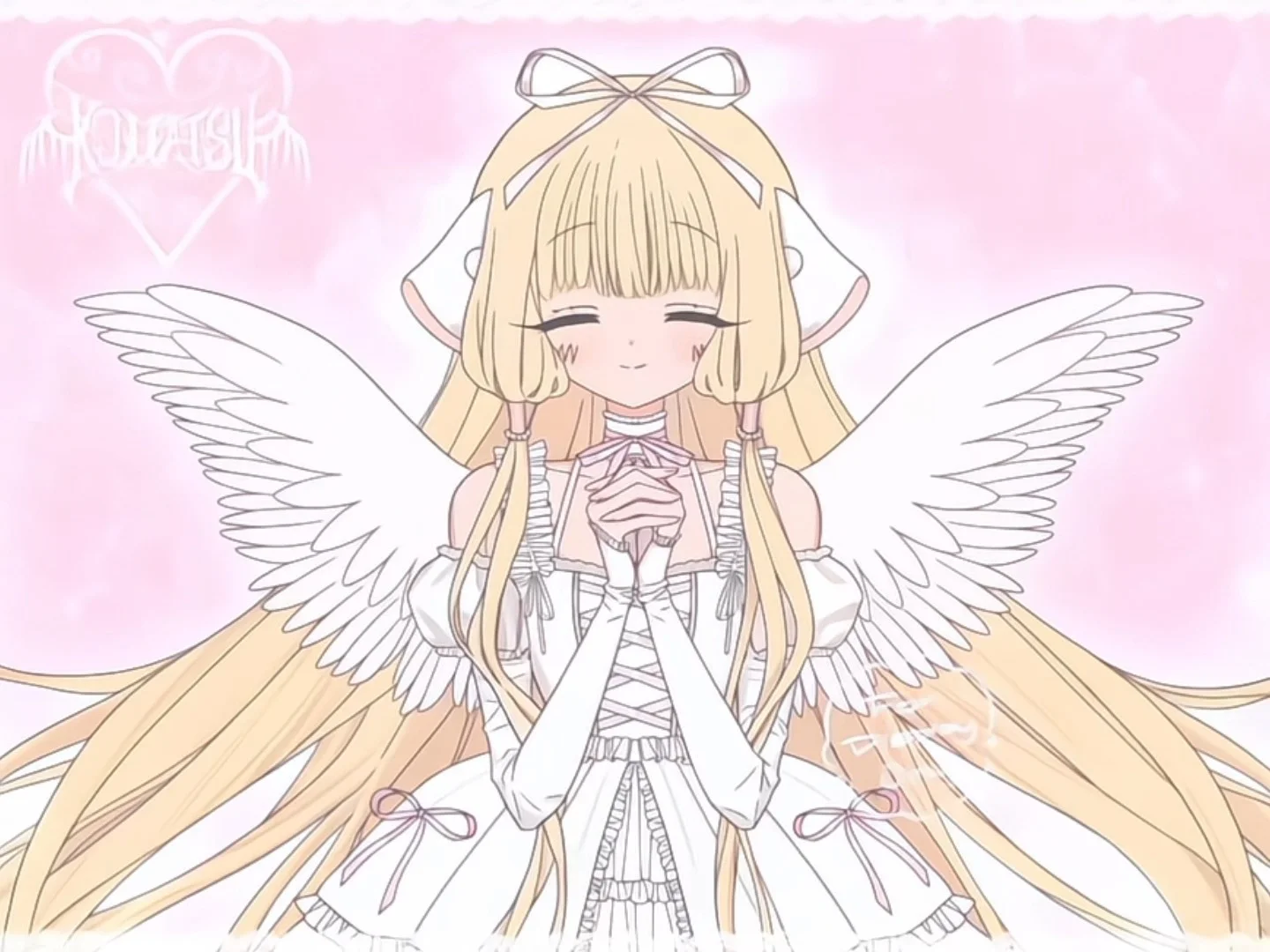 天使女孩实况背景👼