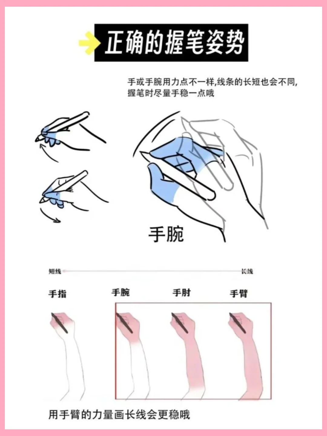 全套控笔素材，不要米哦~~~~