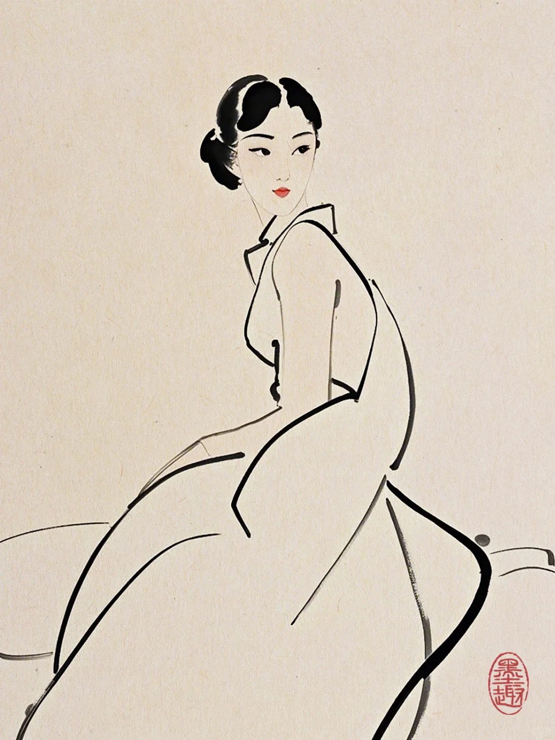 新中式女子图鉴，太美了！