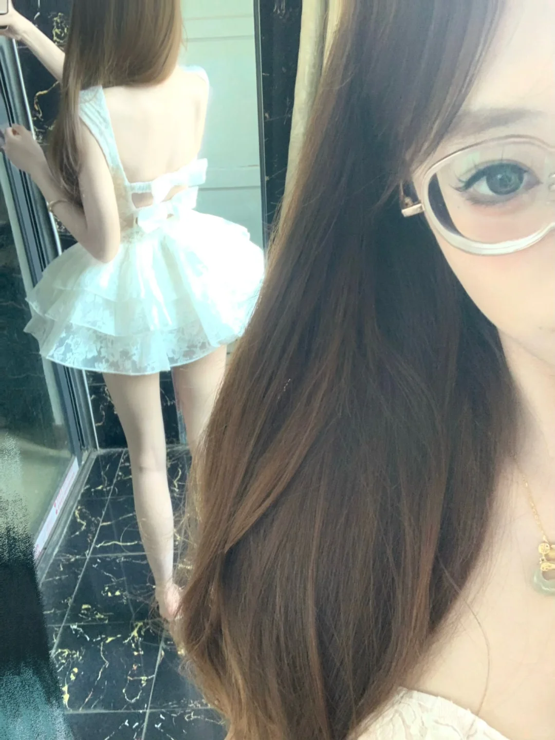 160/84 好喜欢这个连衣裙好好看！