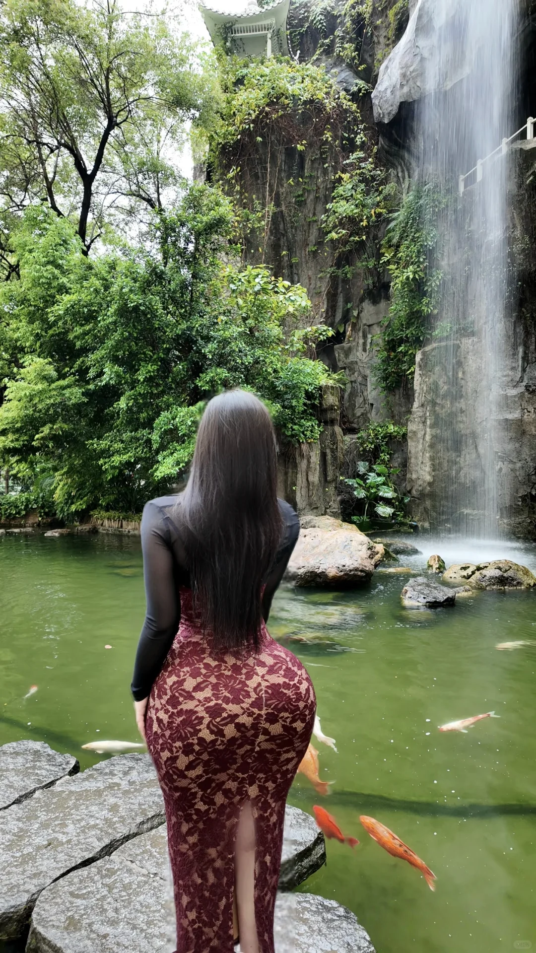 背影人妻感