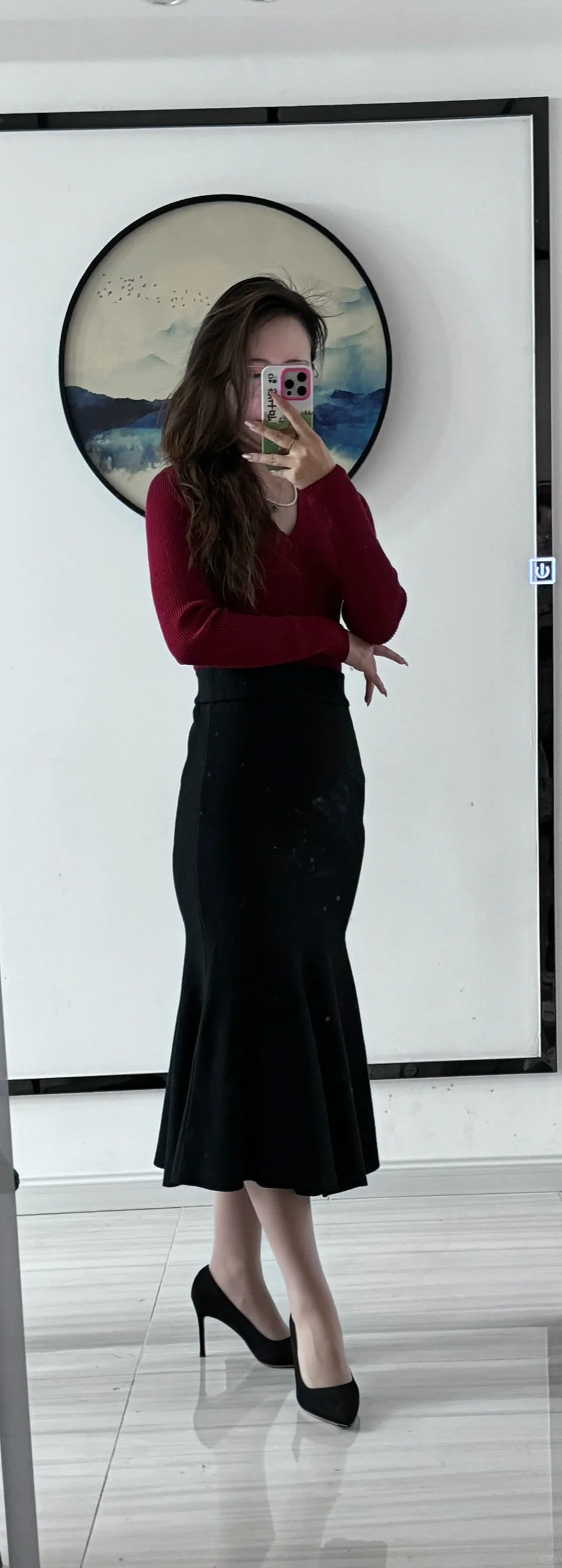 红色旺中女