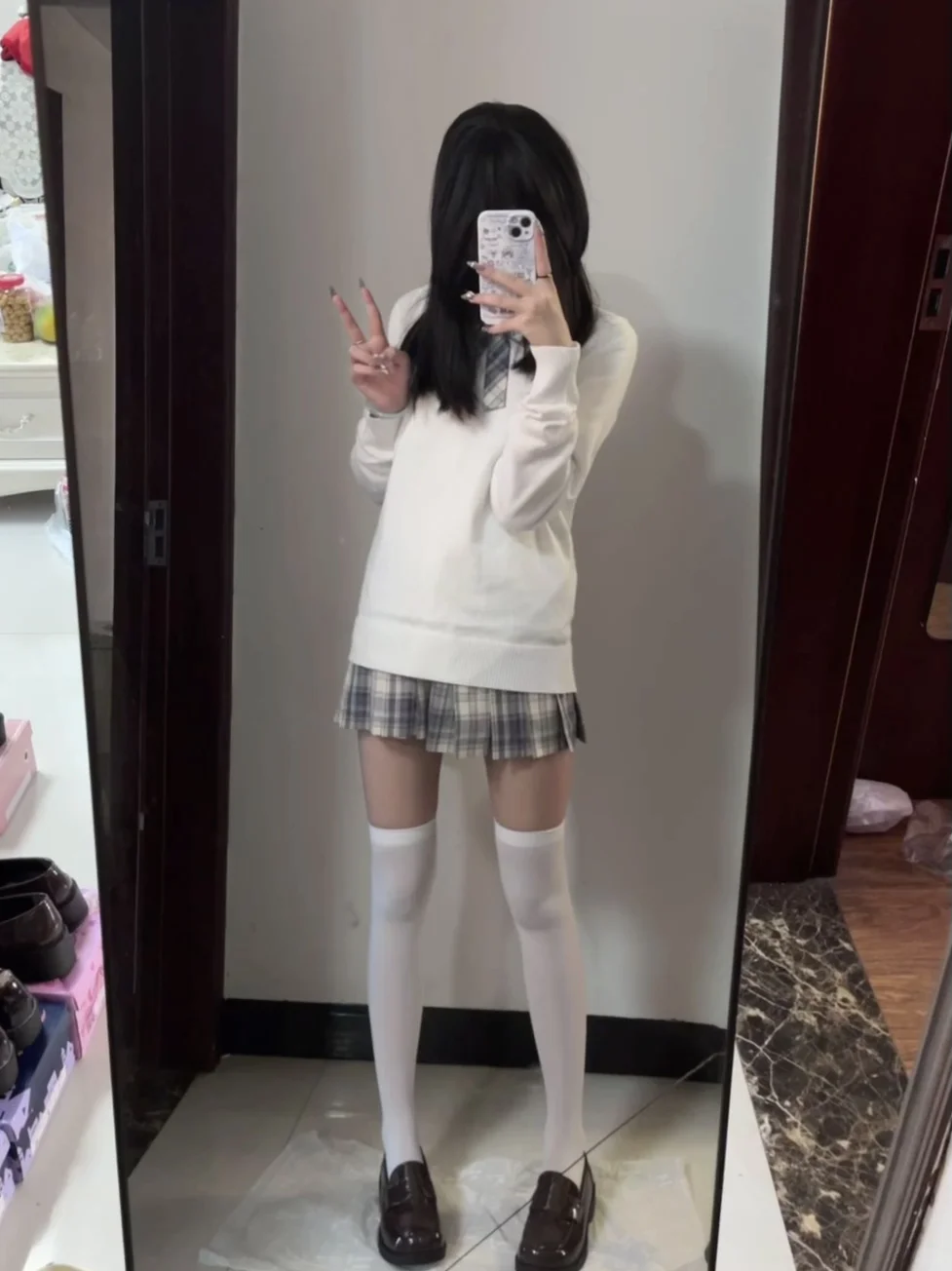一百多个人蹲的制服鞋来啦！