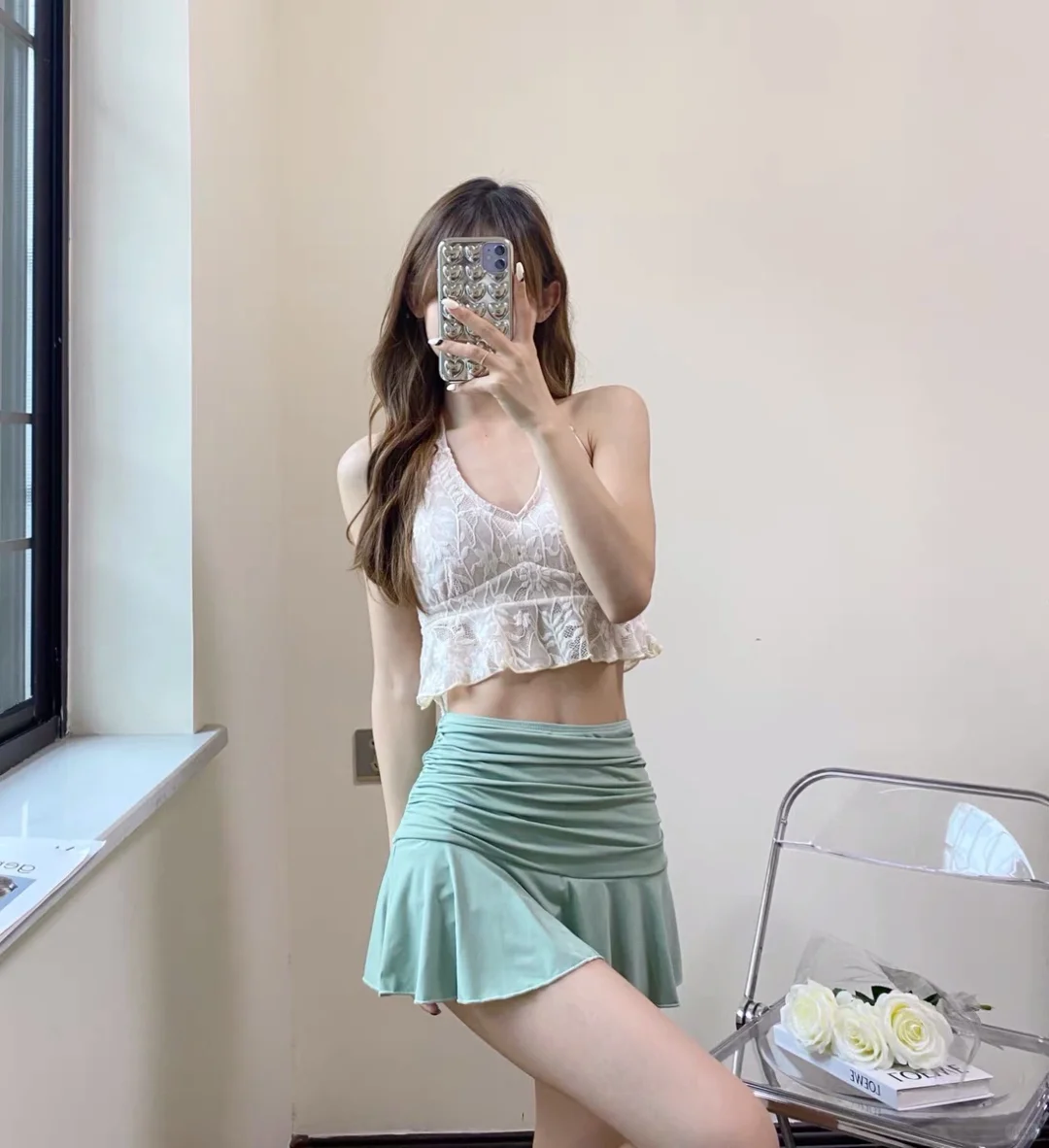 这种版型的泳衣终于被我找到了
