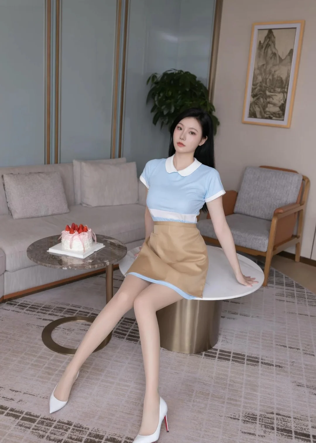 美女分享|安然anran