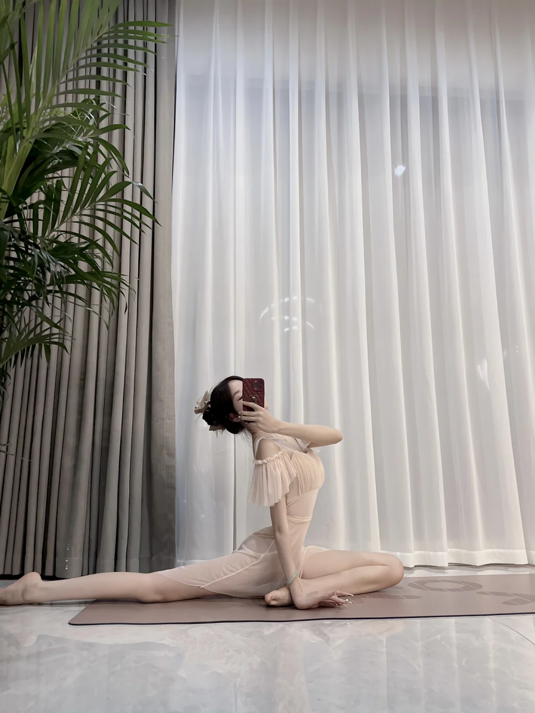 瑜伽女孩的“芭蕾初体验”