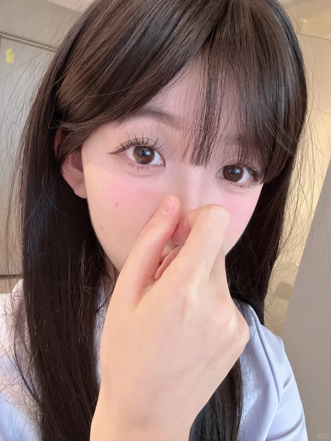 我的人生妆容！韩女淡颜白开水妆感