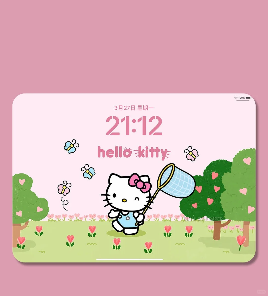｜hellokitty游玩记｜平板壁纸 HelloKitty