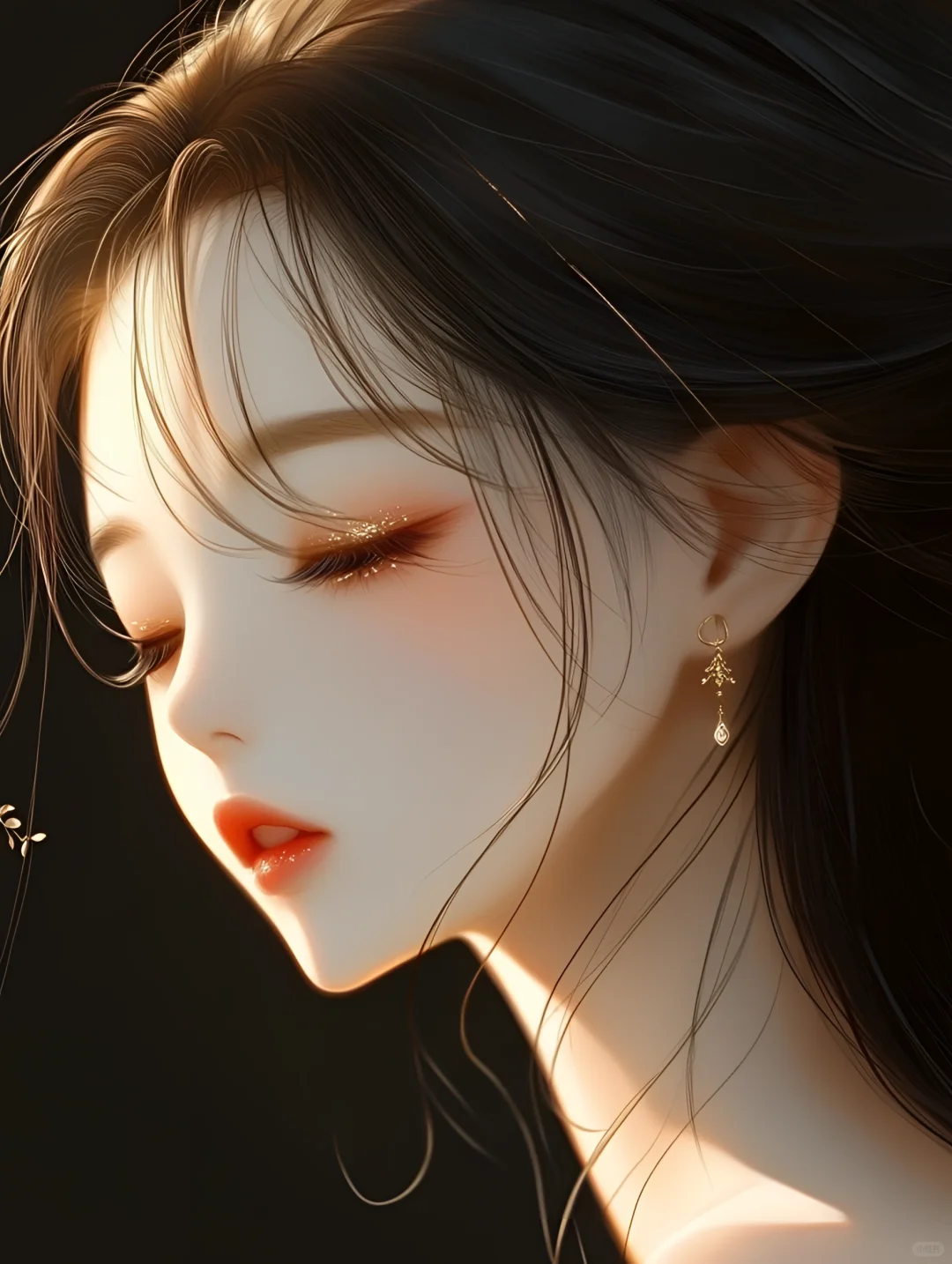 氛围感拉满女头像，蝶之美