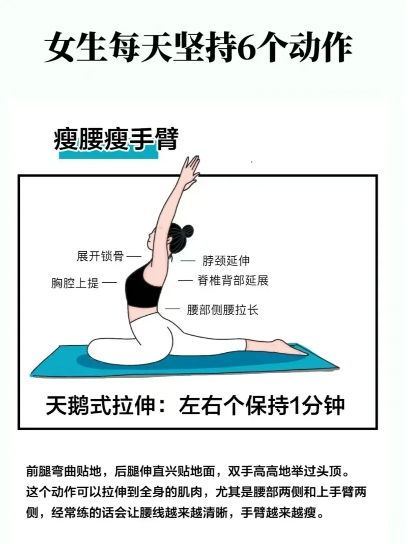 不愧是人民日报推荐，这6个瑜伽体式真的...