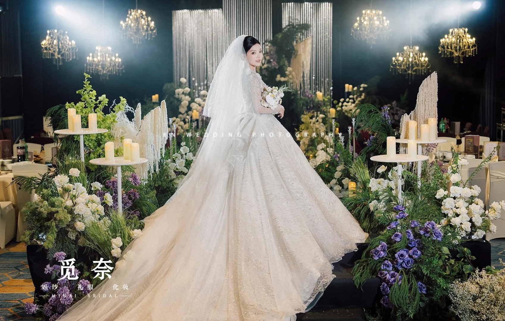 可以吹爆朋友圈的婚礼现场 💕