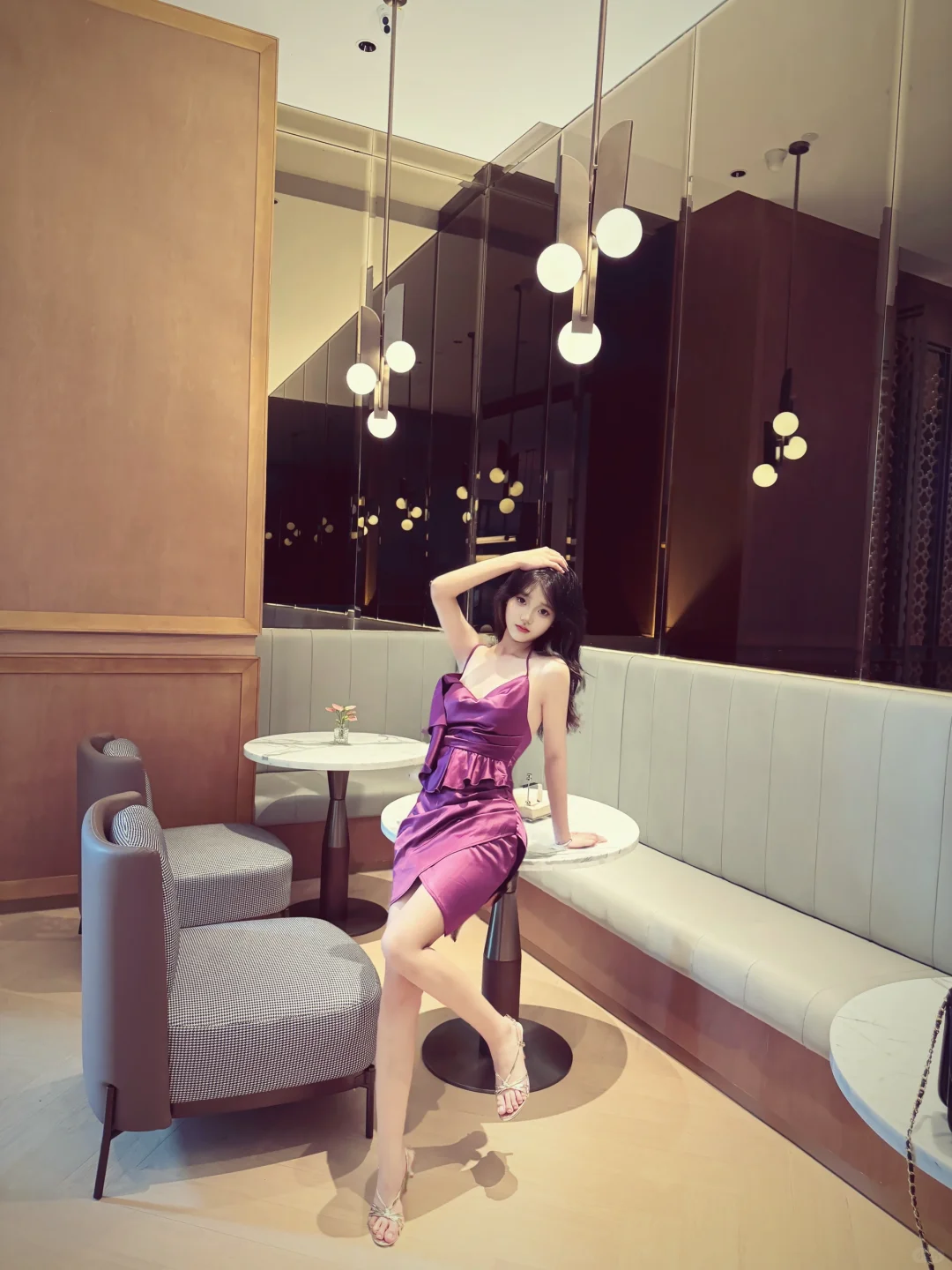 御姐显腿长拍照姿势｜谁懂古早滤镜美💜泉州