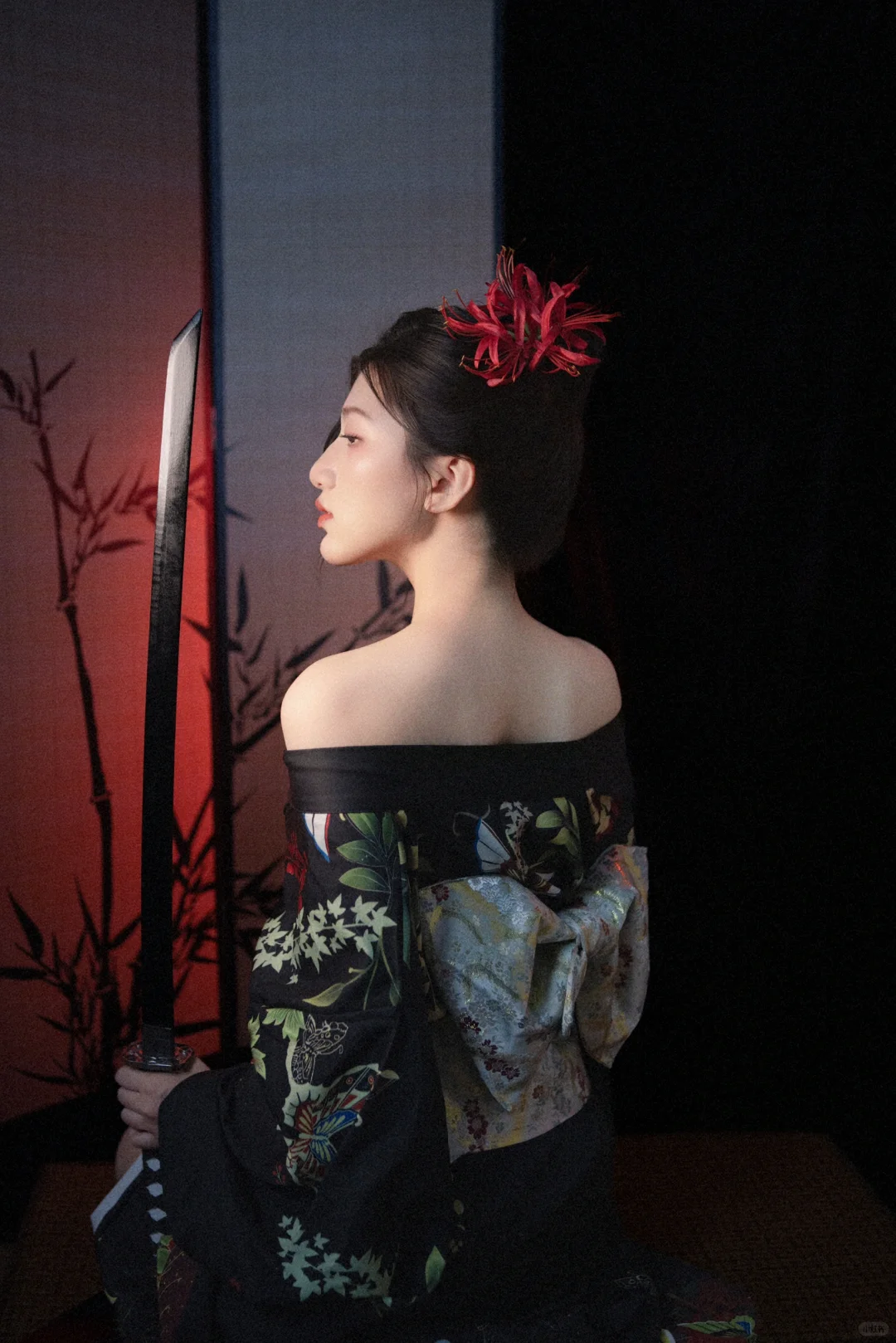 和服写真｜做一只花间蝴蝶，入梦去吧