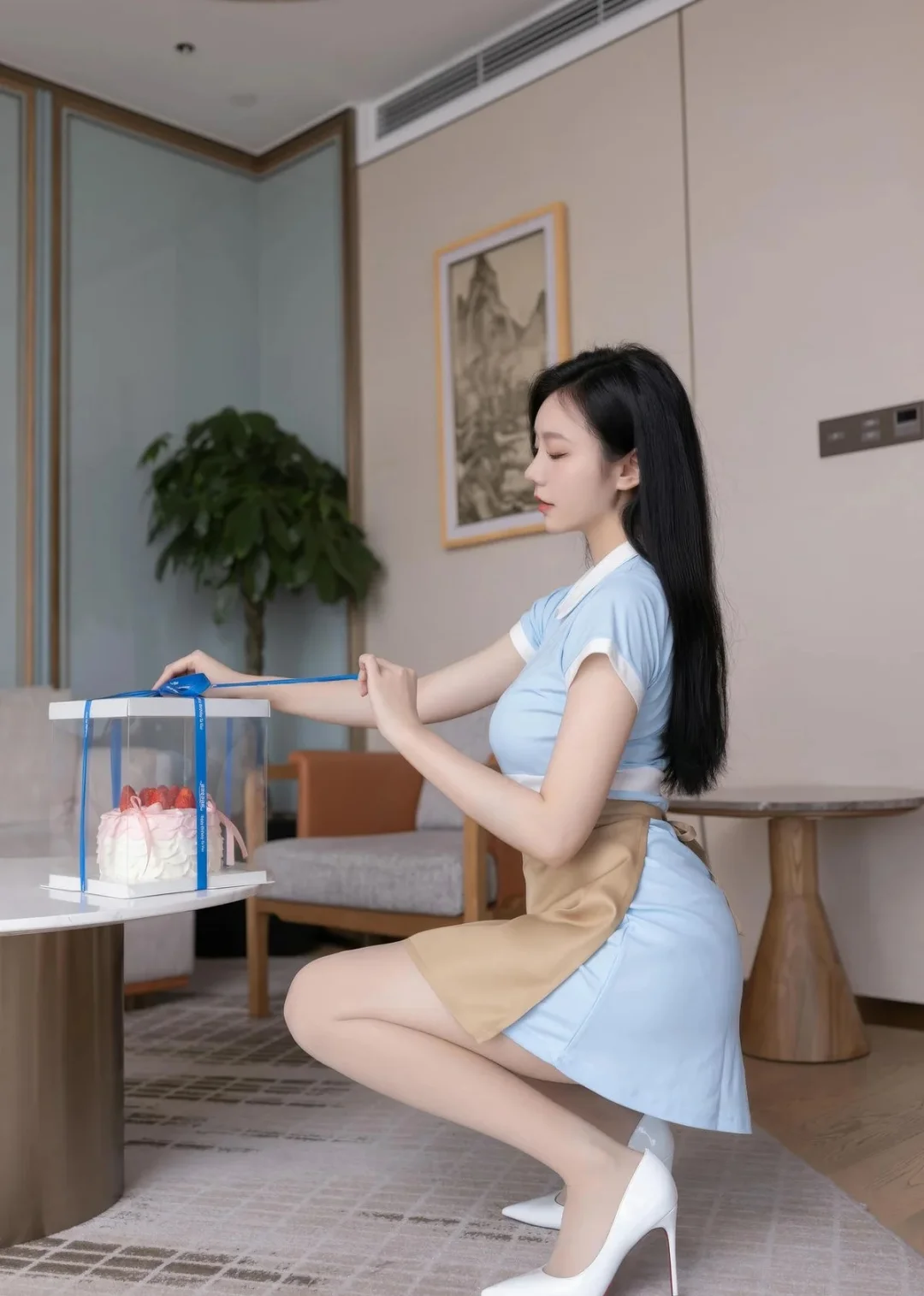 美女分享|安然anran