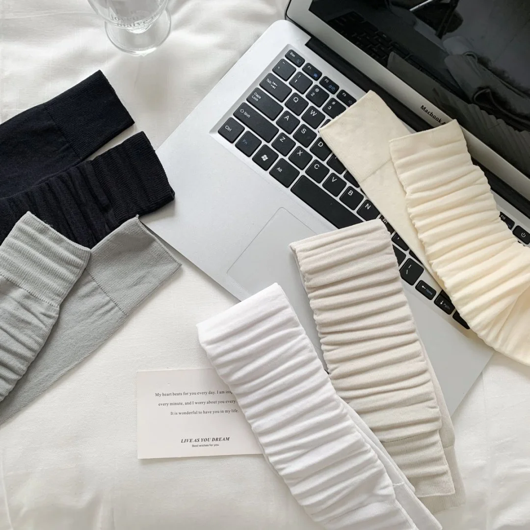 显瘦必备！中筒袜新宠🧦