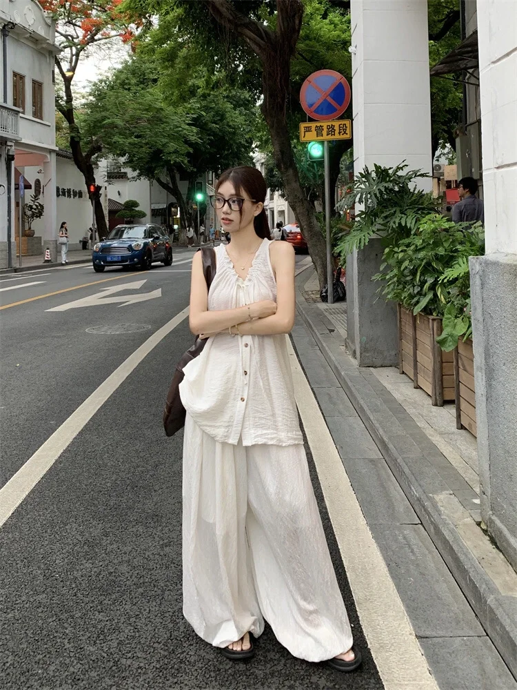 夏日慵懒松弛感穿搭～简单随性～