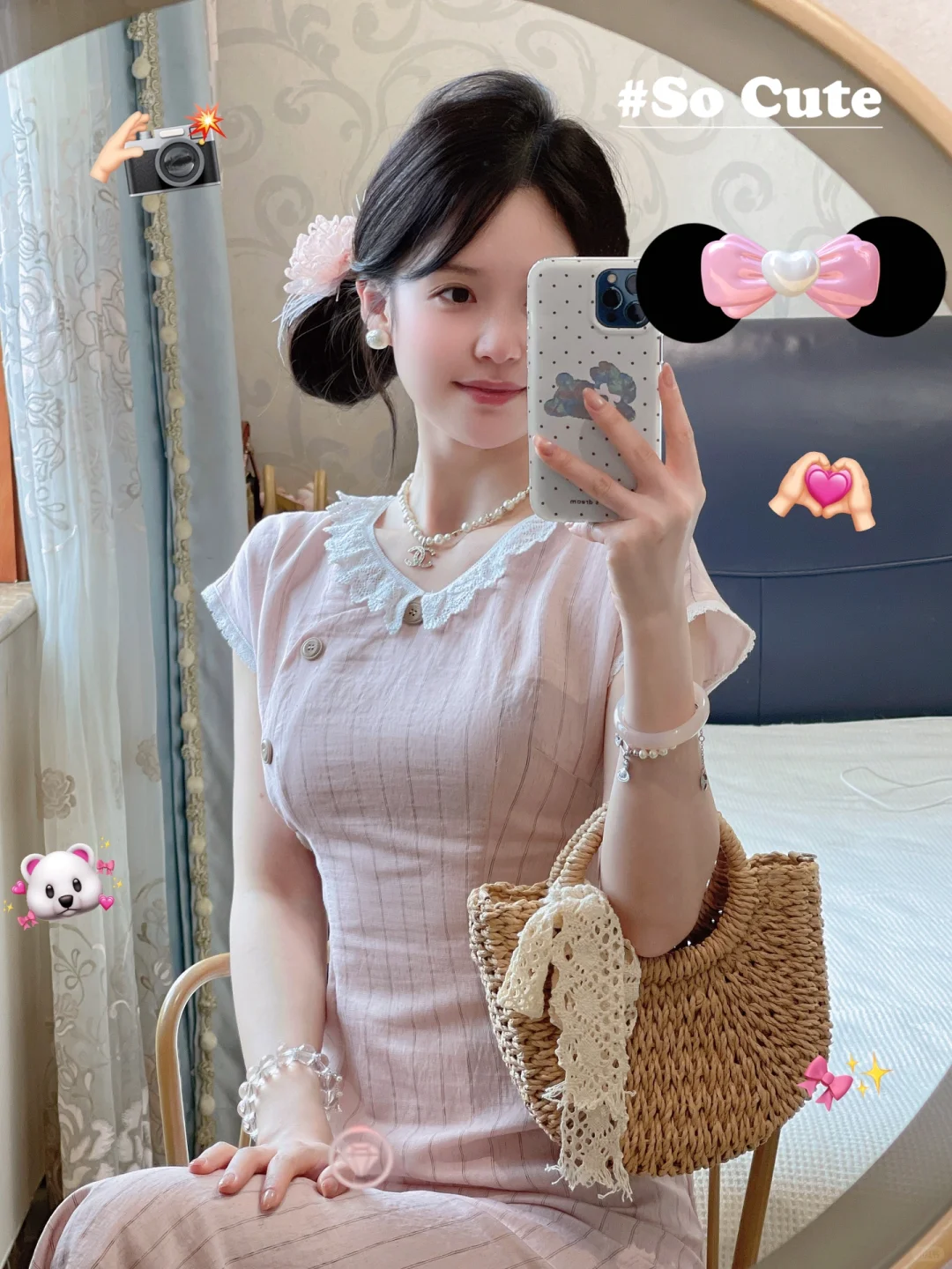 国风少女旗袍💕