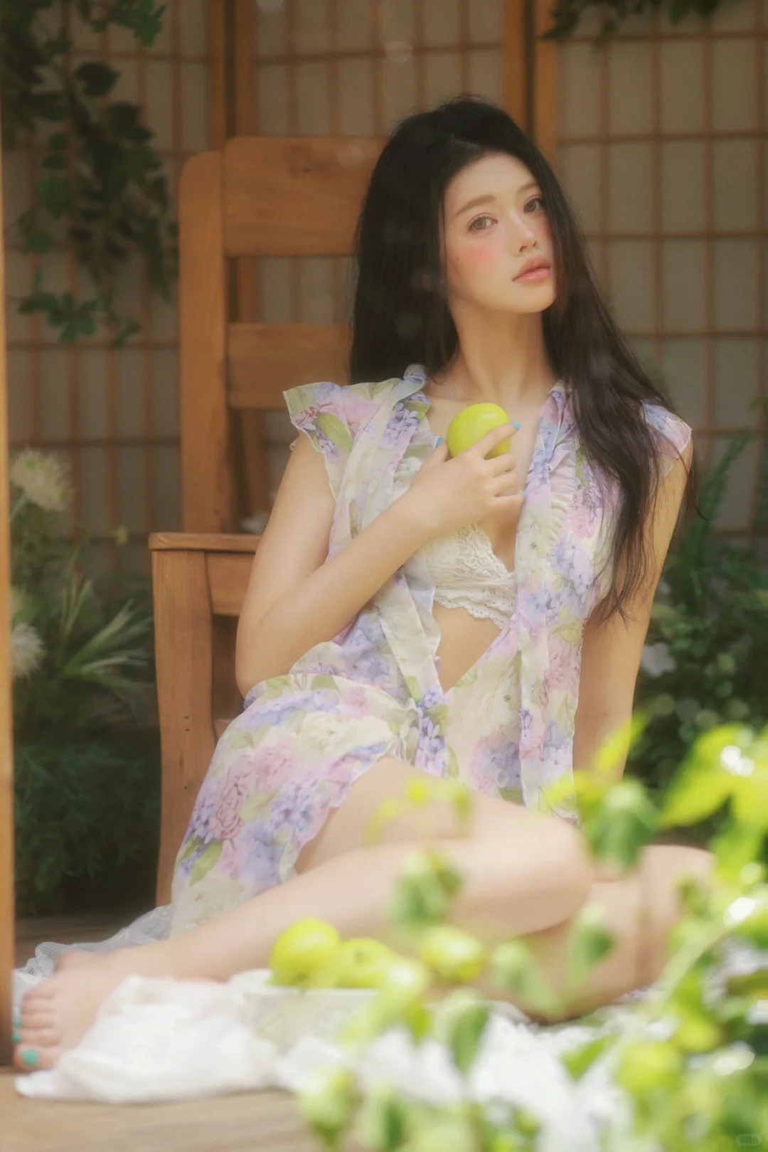 夏日的青苹果