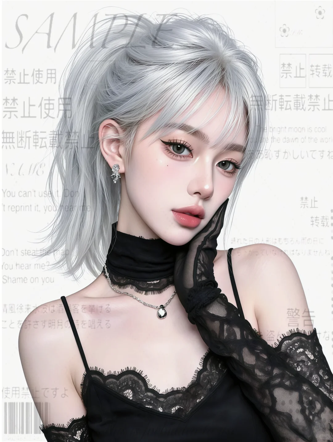 女生立绘头像，御姐头像，语音厅御姐头像