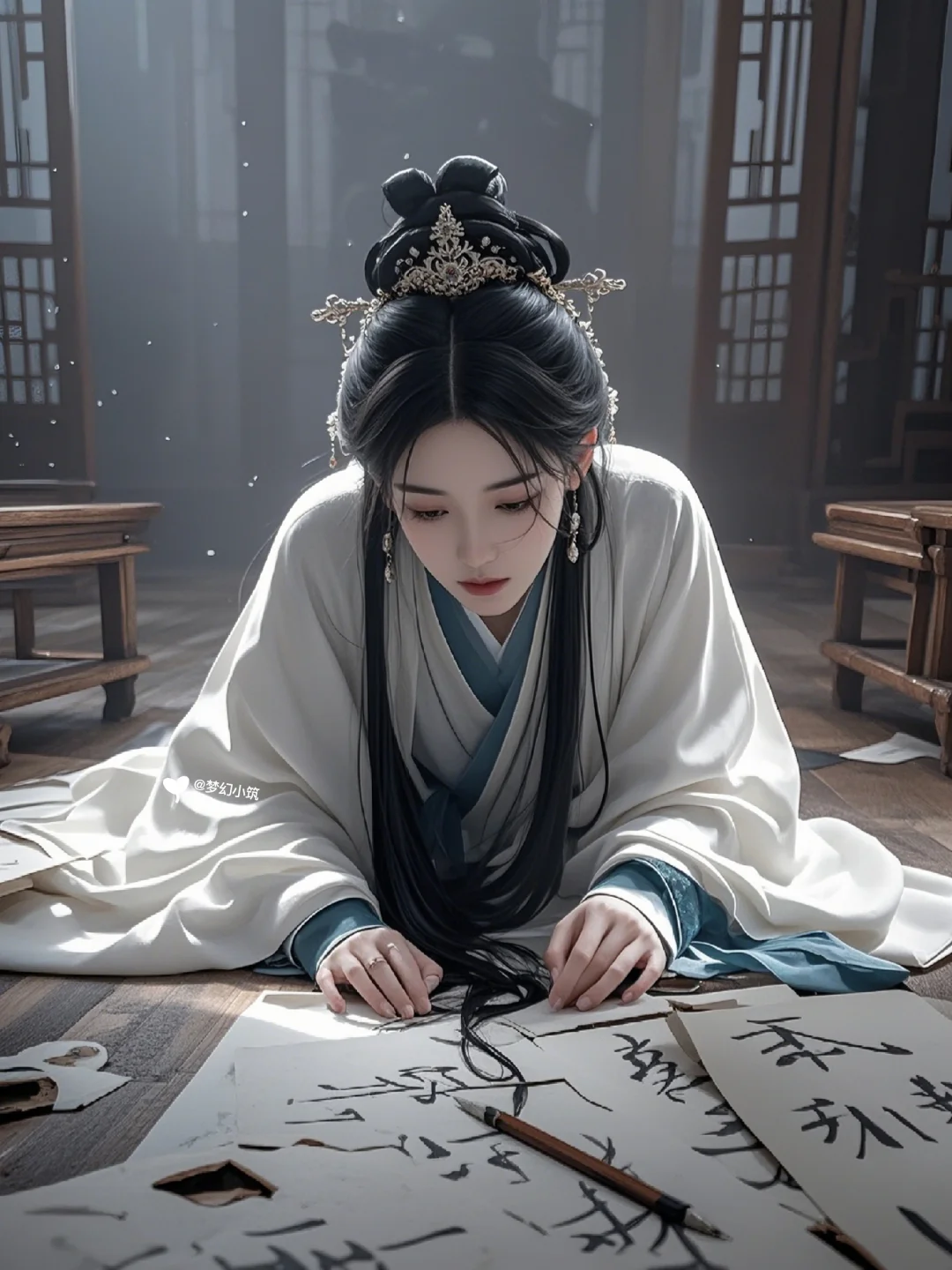 古风|心似琉璃碎，泪如秋雨落！