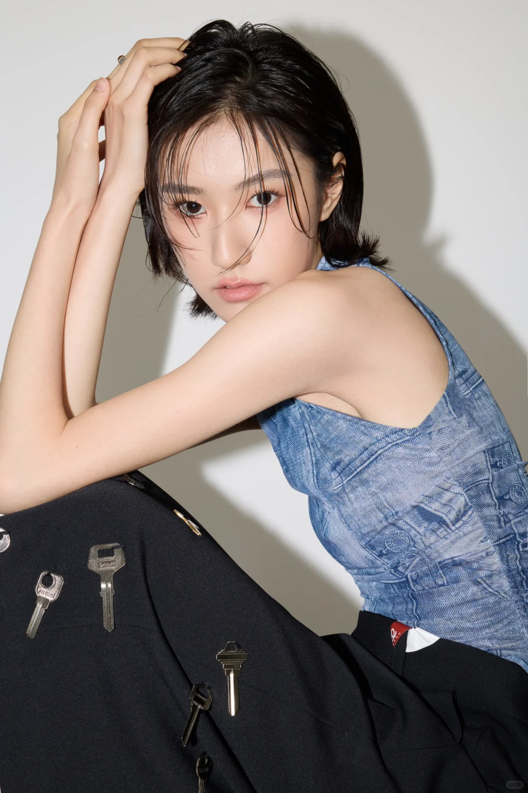 短发女生也可以风格百变