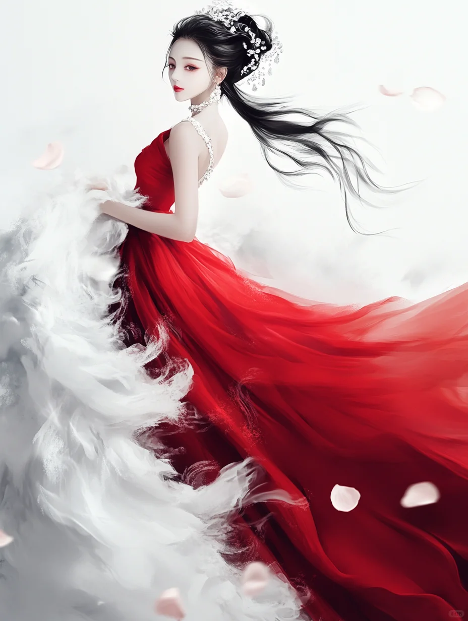 绮梦红尘，轻纱漫舞|女生头像