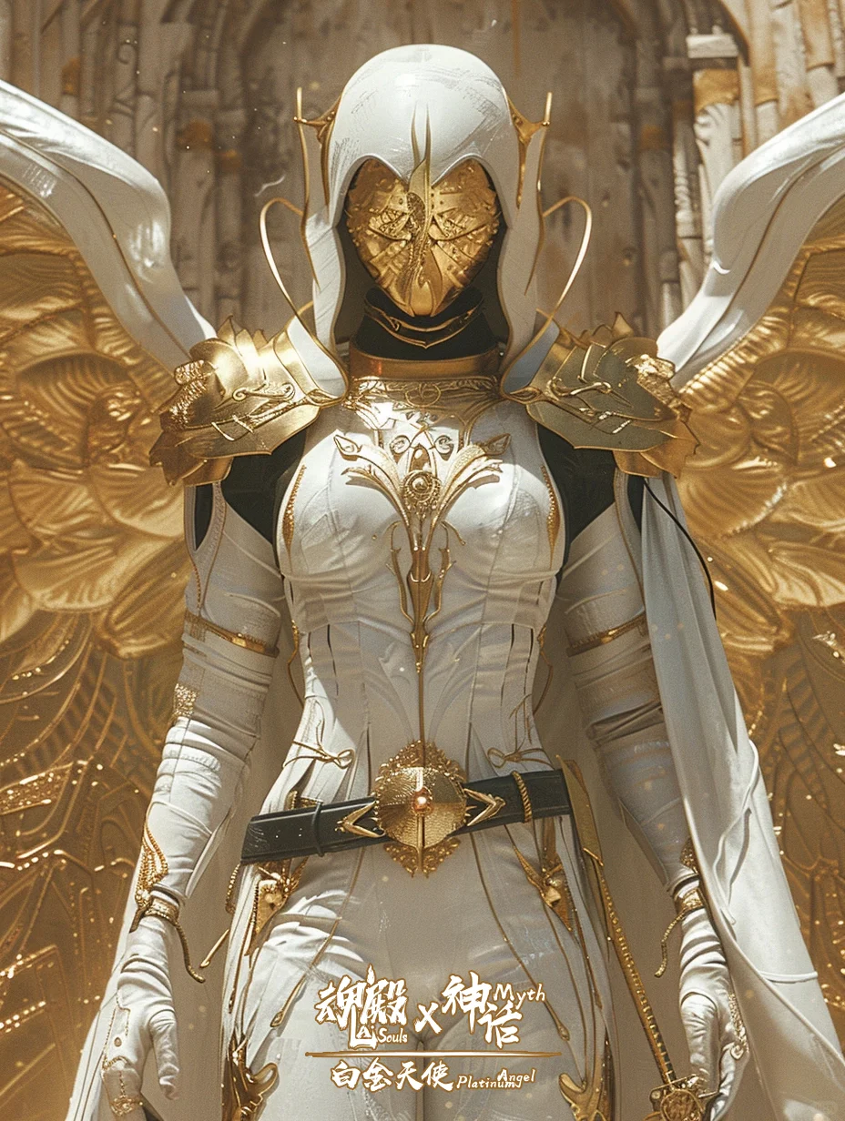 魂殿AI｜神话系列｜白金天使（含咒语）