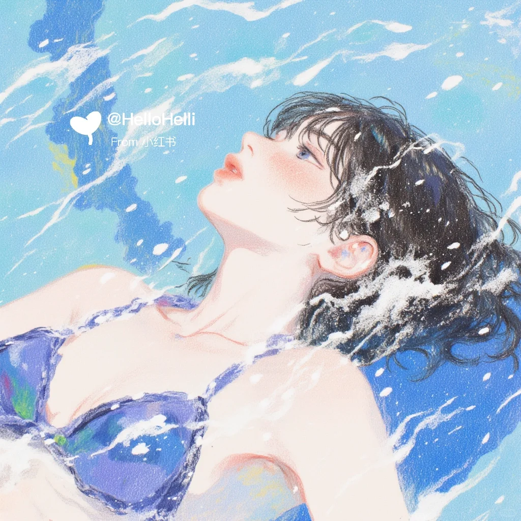 泳池派对｜唯美女头