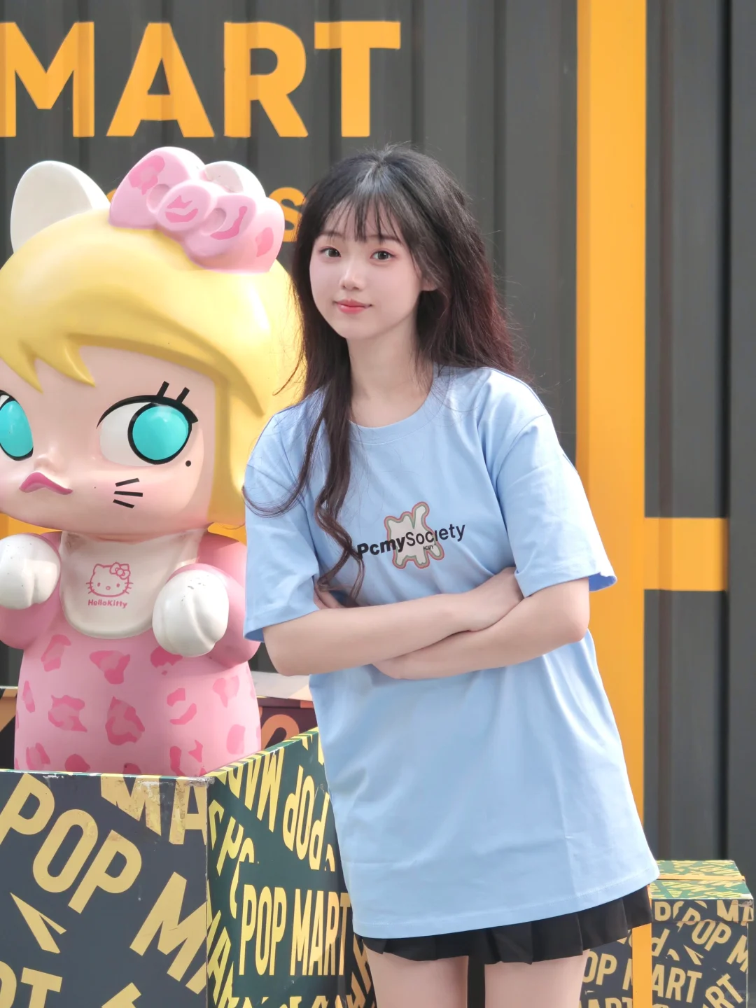 夏日蓝色短袖元气清爽开启盛夏～
