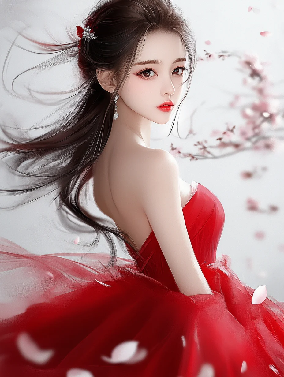 绮梦红尘，轻纱漫舞|女生头像