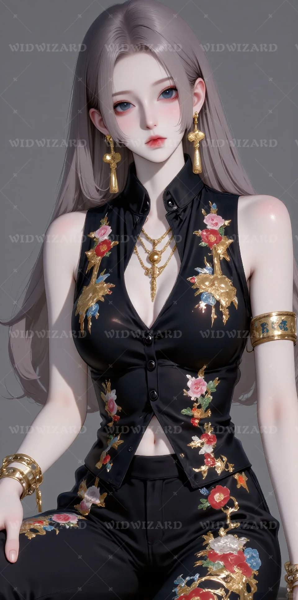 朋克时尚造型，潮流感拉满✨