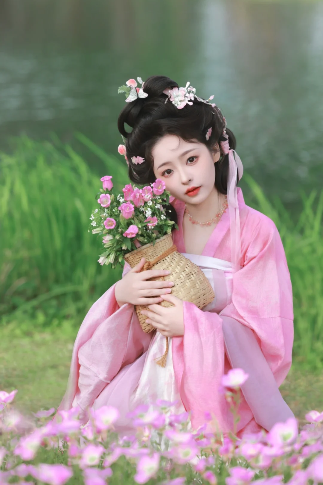 粉色娇嫩，愿如春日般烂漫，一生被偏爱