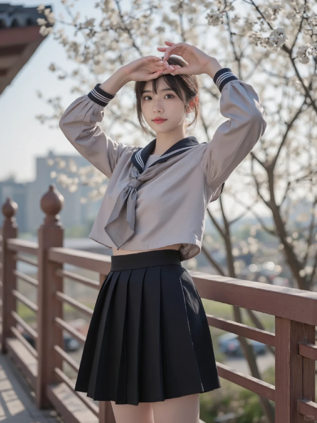 救命🆘她真的好适合日系jk呀！🌸